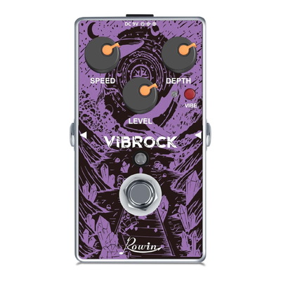 Rowin RE-02 Chorus Tremolo Vibrato Guitar Effects Pedal