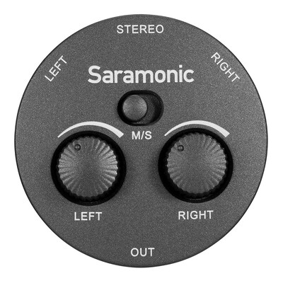Saramonic 2-Channel Microphone and Audio Compact Mixer
