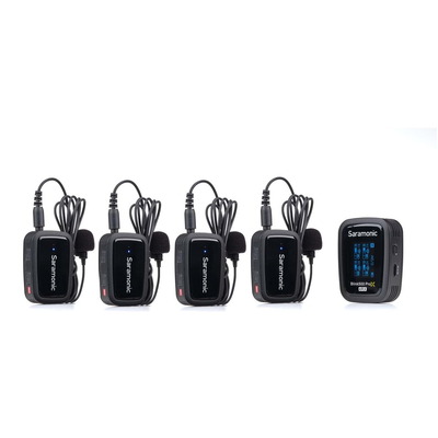 Saramonic Blink 500 ProX B8 4-Person 2.4GHz Wireless Microphone System