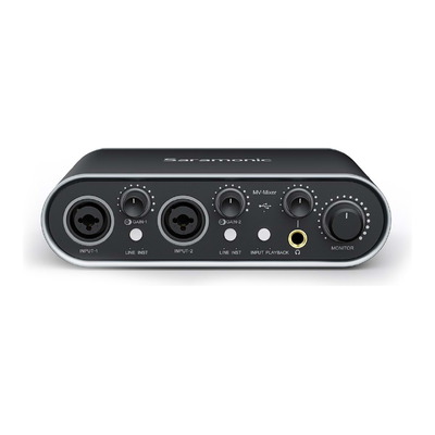 Saramonic MV-Mixer 2-in 2-out USB Audio Interface