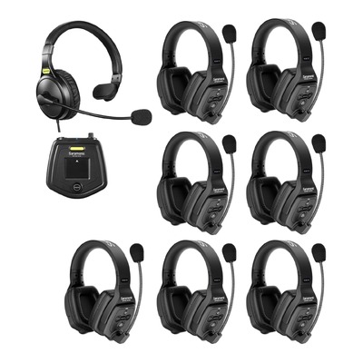 Saramonic WiTalk5 WT8D Full-Duplex 8-Person Wireless Intercom Headset System
