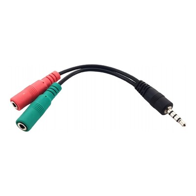 3.5mm TRRS Smartphone - Mic and Headphone Splitter