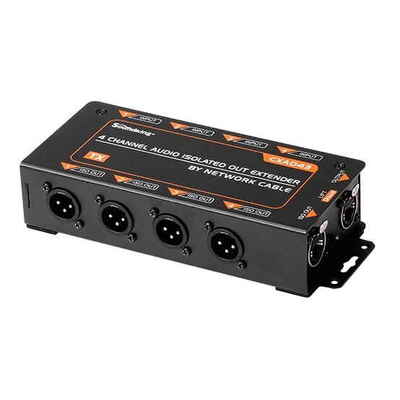 Soundking CXA043 4CH Isolated Audio Ethernet Extender - Transmitter