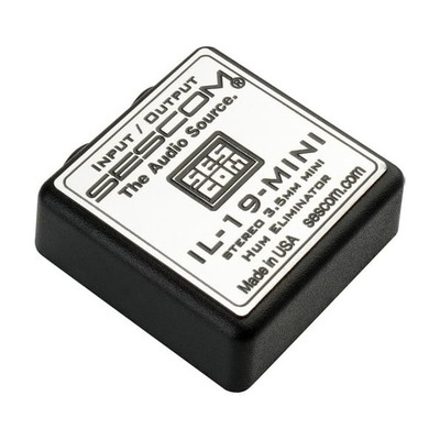 SESCOM IL-19-MINI 3.5mm Stereo Mini I/O Hum Eliminator