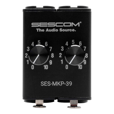 Sescom SES-MKP-39 2-Channel XLR Passive Audio Volume Control