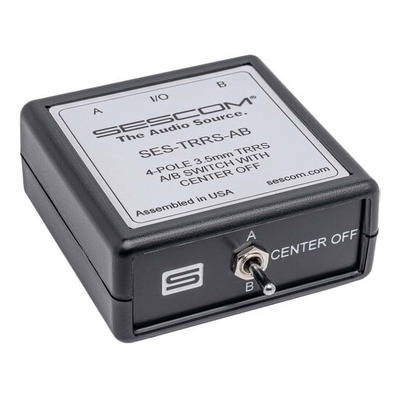 Sescom SES-TRRS-AB Passive 3.5mm TRRS A/B Switcher