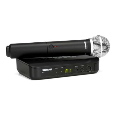 Shure BLX24 PG58 Wireless Handheld Microphone System