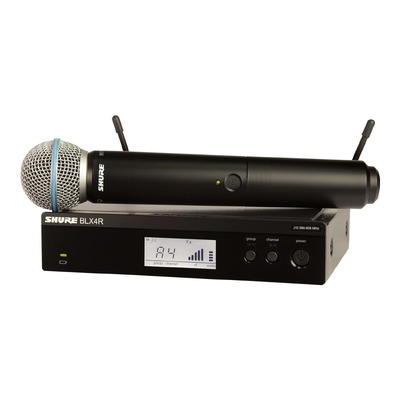 Shure BLX24R B58 Wireless Handheld Rackmount Microphone System