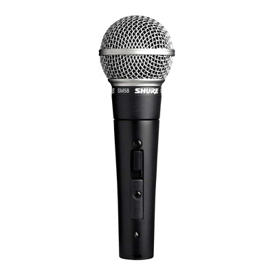 Shure SM58S Dynamic Cardioid Vocal Microphone with On/Off Switch