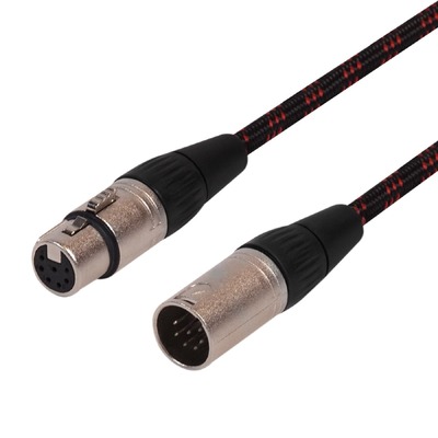 SWAMP Premium 7pin XLR Cable - Braided Jacket - 7m