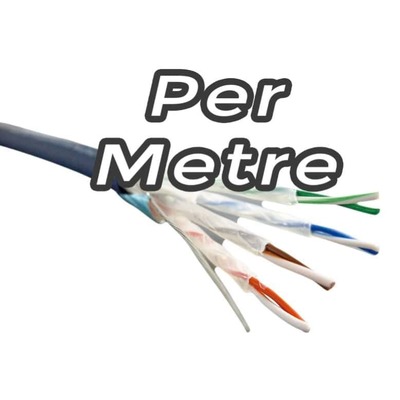 SWAMP Heavy Duty STP Cat5e Ethernet Network Patch Cable - Per Metre