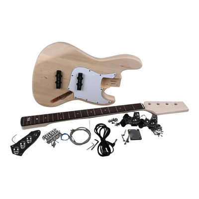 SWAMP DIY Build Your Own Electric Bass Guitar Kit - Jazz Style