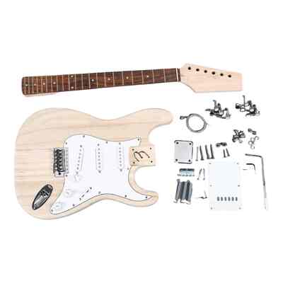 SWAMP DIY Build Your Own Electric Guitar Kit - Stratocaster Style