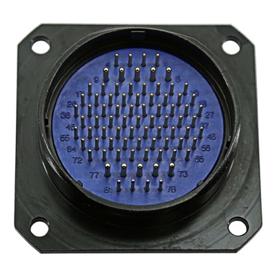 SWAMP 81-Pin 24 Channel Audio Multi Panel Mount Connector - Male