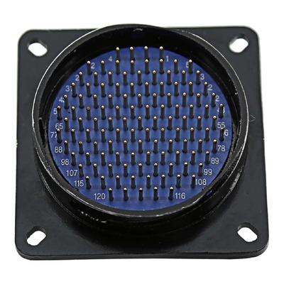 SWAMP 120-Pin 32 Channel Audio Multi Panel Mount Connector - Male