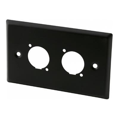 SWAMP TWR2-B Wall Plate - Dual Panel Mount Connector