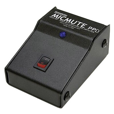 Whirlwind Micmute PPD Latching Desktop Switch Box