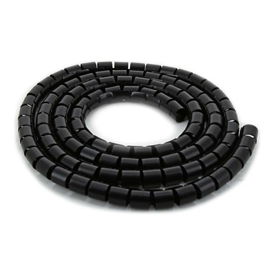 SWAMP Black Cable Spiral Protector Wrap - 2m