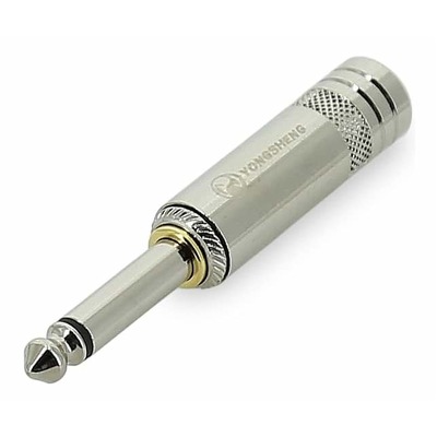 Yongsheng YS224S 1/4" 6.35mm Silent Jack Connector