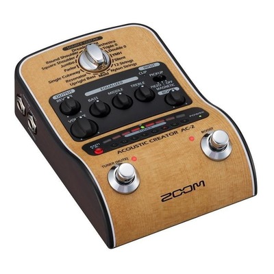 Zoom AC-2 Acoustic Creator - Effects & Amp Simulator Direct Box