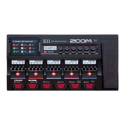 Zoom G11 Multi-Effects Processor with Expression Pedal