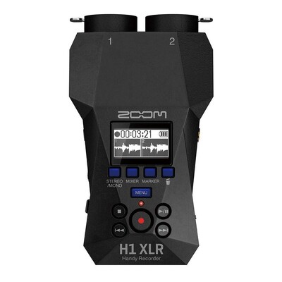 Zoom H1 XLR 2-Track Portable Handy Field Recorder