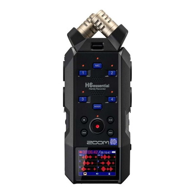 Zoom H6essential 6-Track 32-Bit Float Portable Field Handy Recorder