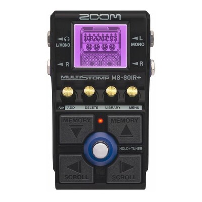 Zoom MS-80IR+ MultiStomp Amp and Cabinet Modeler Pedal